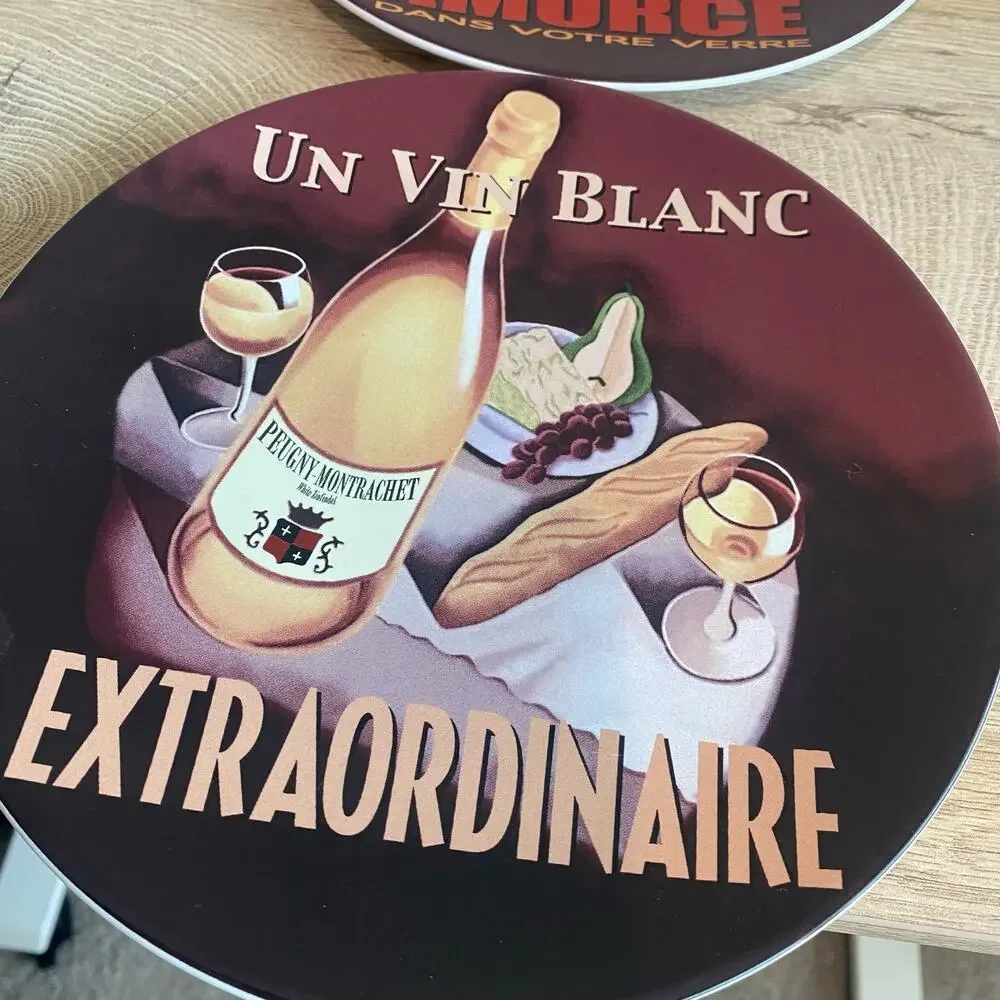 Pottery Barn Wine Bar Plates Set of 3